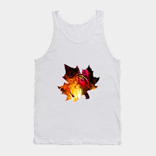 Wolf Illusion Art Tank Top